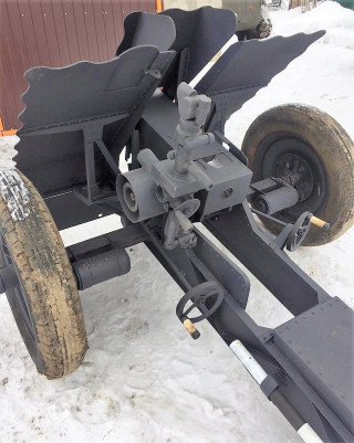 Орудие 7,5 cm leIG 18, макет