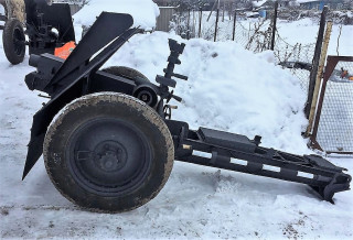 Орудие 7,5 cm leIG 18, макет