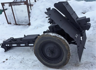 Орудие 7,5 cm leIG 18, макет