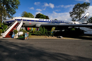 Самолет Ту-134, списанный