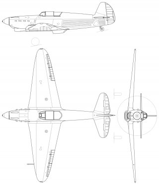 Истребитель Як-1, реплика