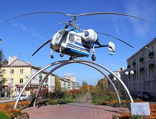 Вертолет Ка-26 на постамент «под ключ»